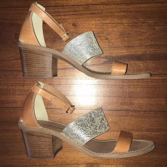 Barbara Barbieri Shoes - Barbara Barbieri Italian Leather Block Heel Sandal